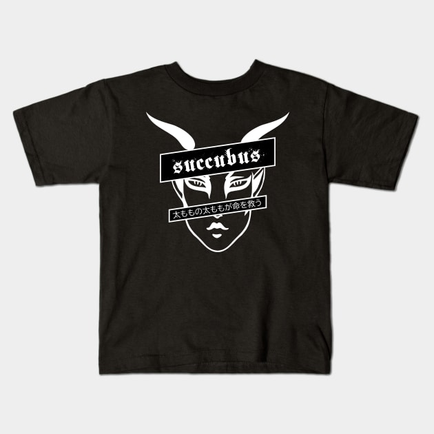 Succubus Demon Kids T-Shirt by WitchingHourJP